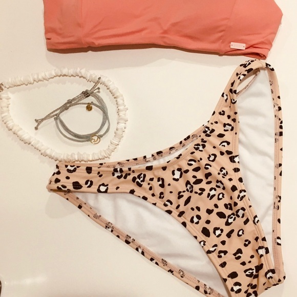 New Cheetah print swim bottoms - Picture 1 of 1